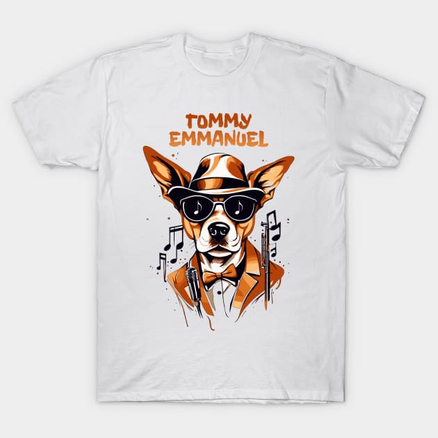 tommy emmanuel T-Shirt by Retro Project